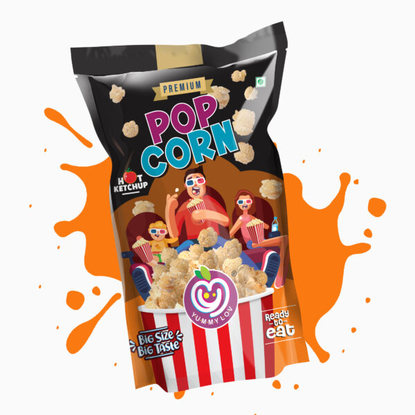 Hot Ketchup Pop Corn - pack of 6