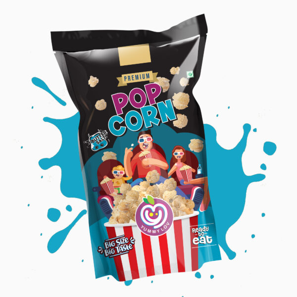 Butter Salt Pop Corn - pack of 6