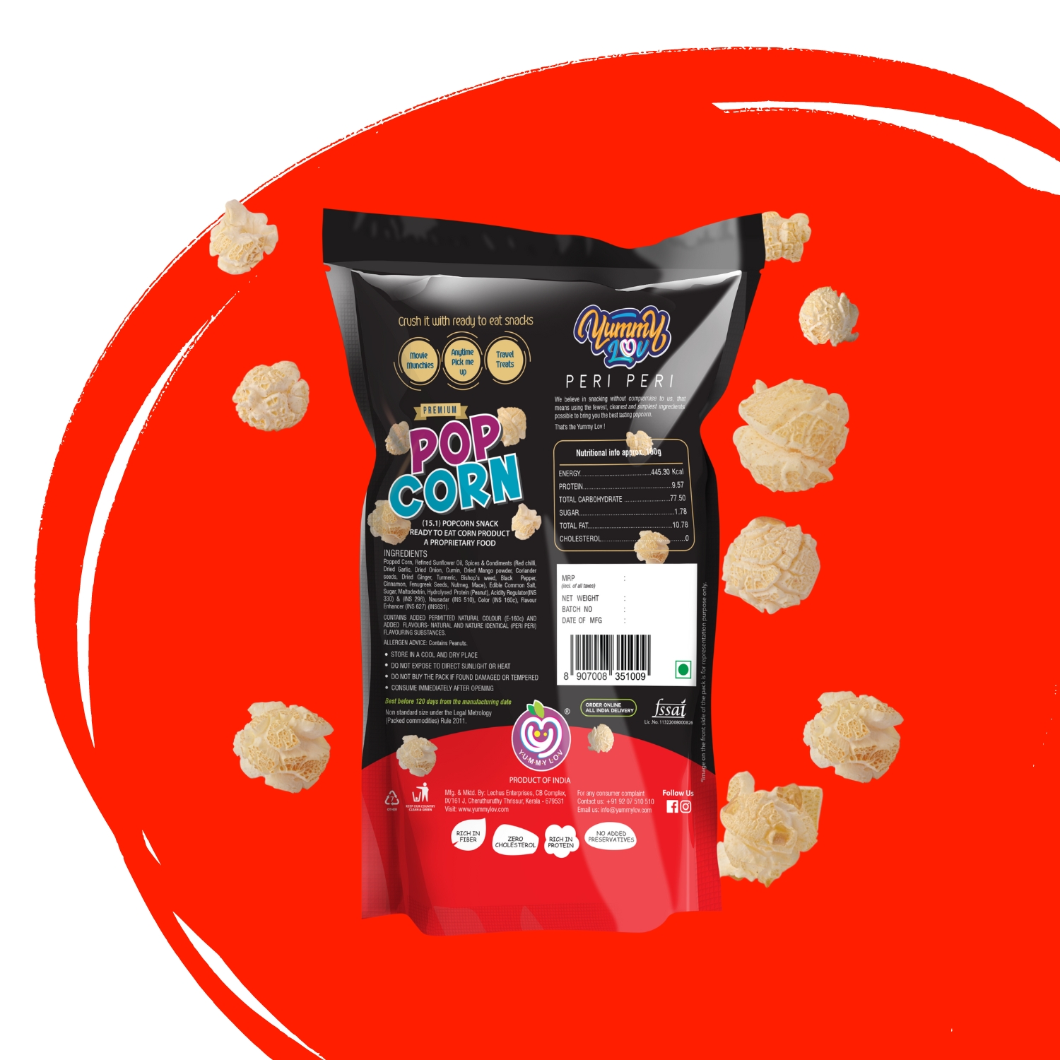 Peri Peri Pop Corn – Yummylov