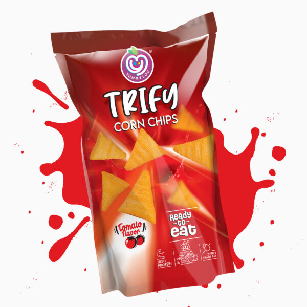 Trify Corn Chips Tomato Flavor - Pack of 6 (Copy)